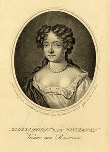 106173 Portret van Maria van Duyst van Voorhout, geboren 22 januari 1662, echtgenote van Frederik Adriaan van Reede van ...